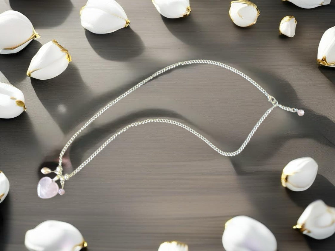Rose Quartz necklace