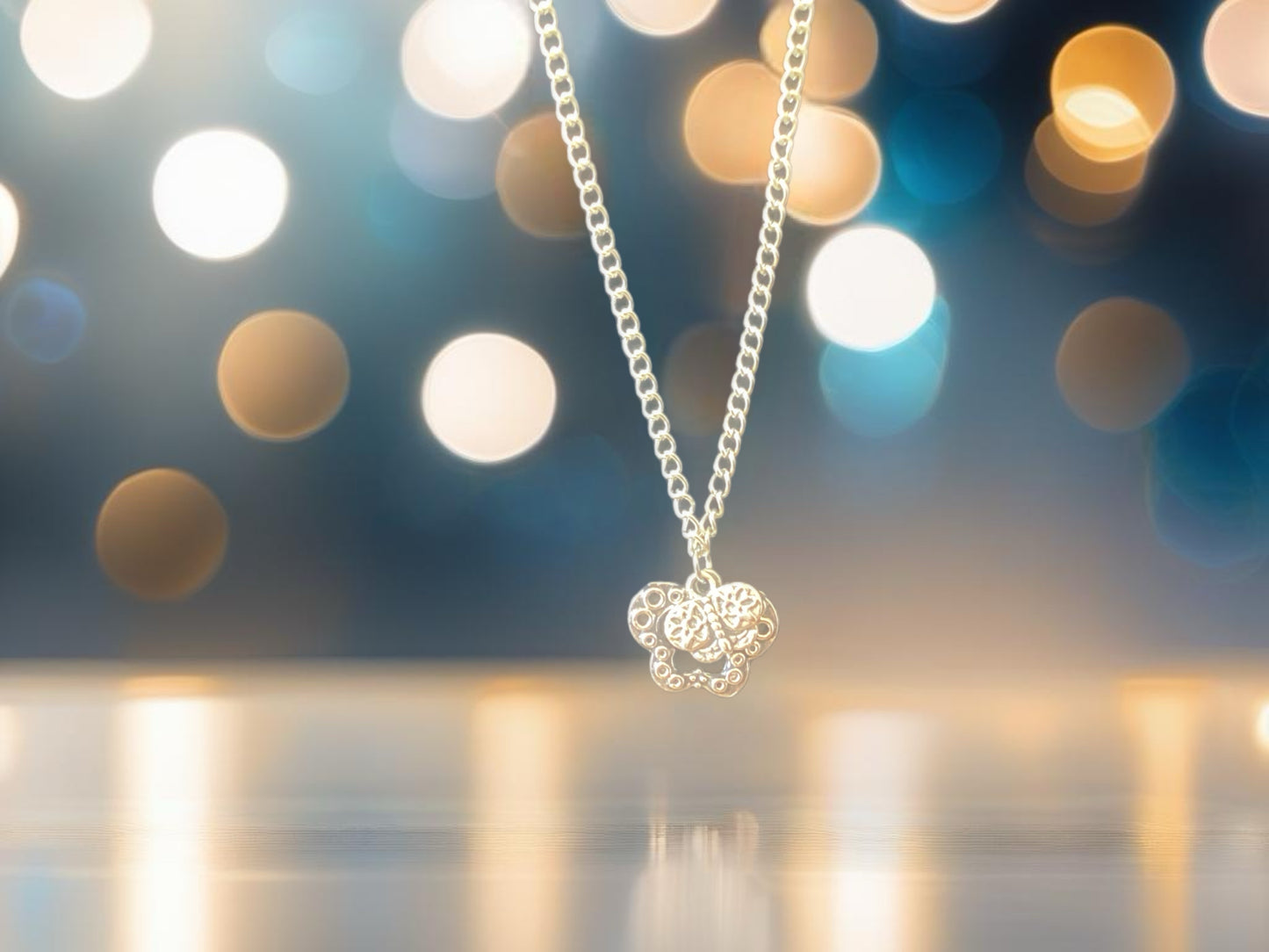 Silver Butterfly necklace