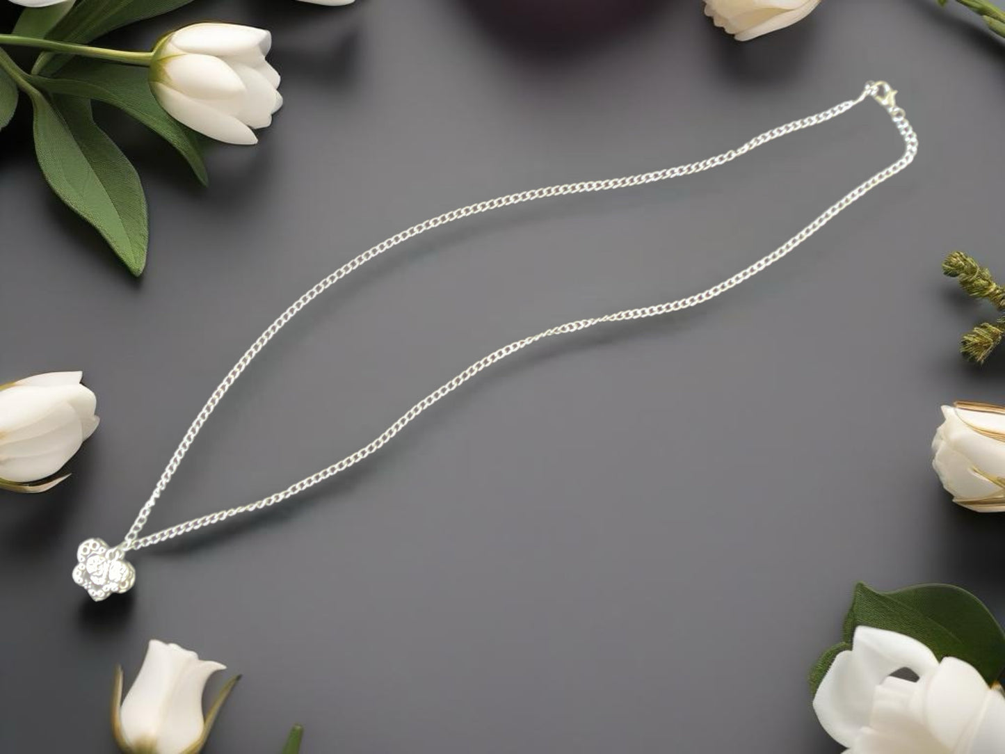 Silver Butterfly necklace