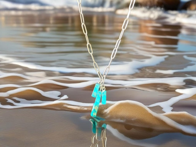 Turquoise Jasper necklace