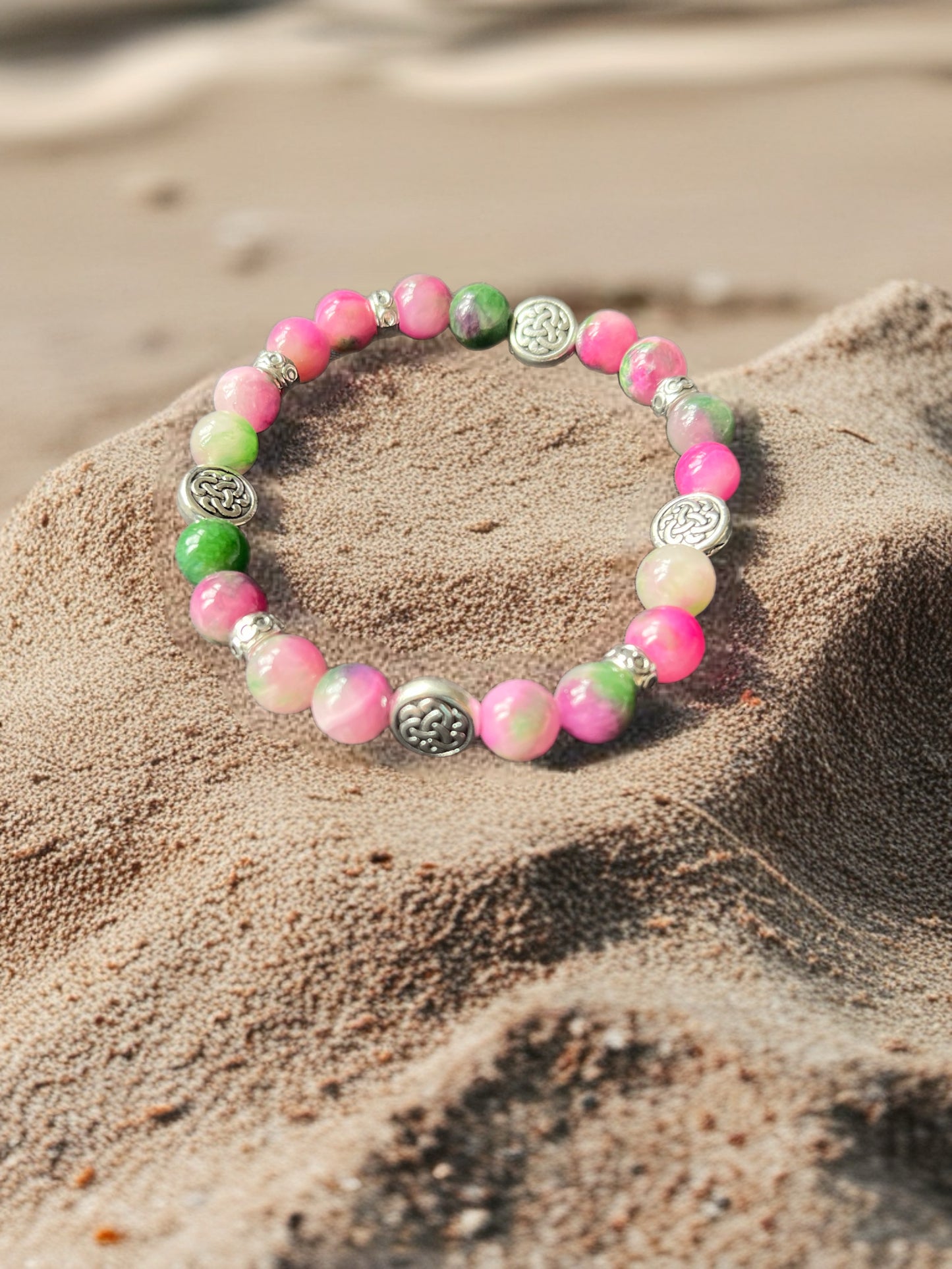 Watermelon Jade bracelet