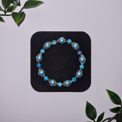 Enchanted Lotus Pearl Bracelet