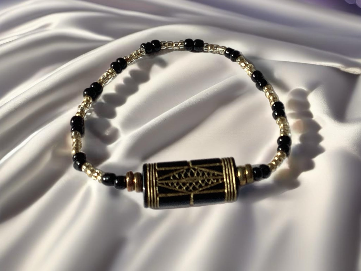 Black Baroque bracelet