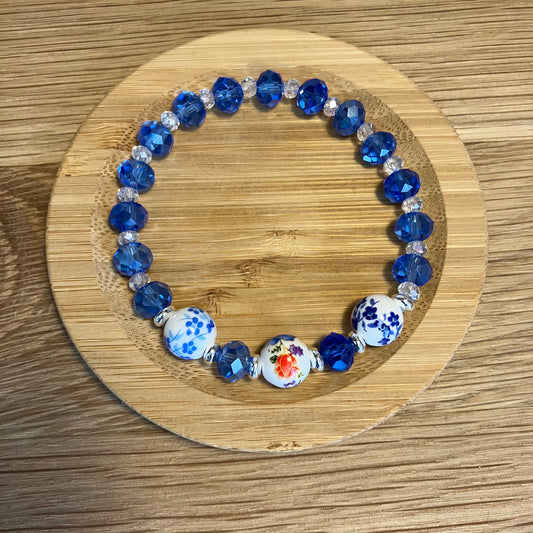 Blue Ceramic Bracelet