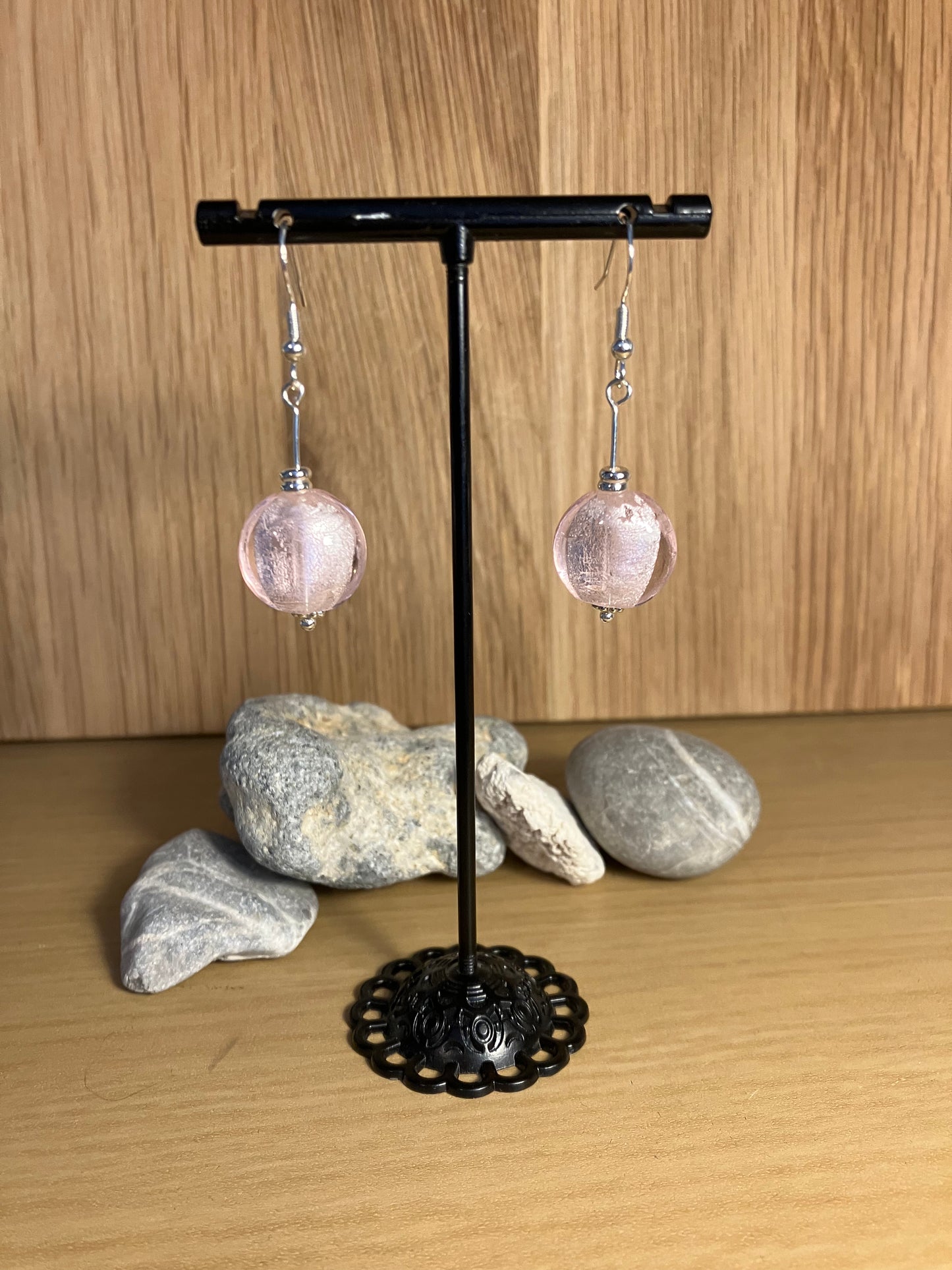 Enchanted Cynthia Glass Earrings