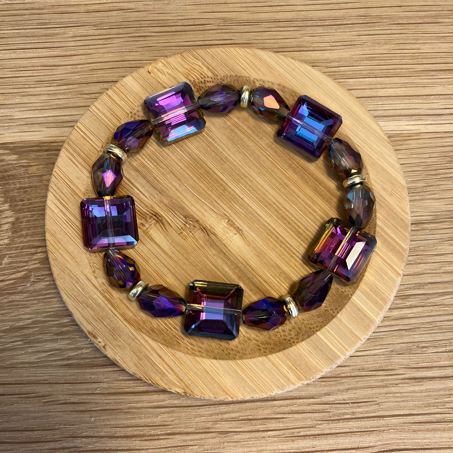 Purple Electroplate Bracelet