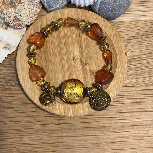 Vintage Amber bracelet